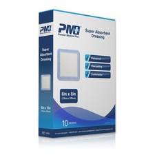 PMP Super Absorbent Wound Dressing 6