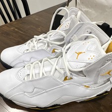 Jordan Air Jordan True Flight White/Black/Yellow Ochre 342964-107 picture
