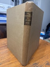 THE SPORTSMAN Magazine Complete Bound Volume IX 1931 Jan.- Apr. 4 Issues NICE picture