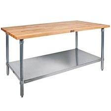 John Boos MFTS-7236 Work Table with Stainless Steel Undershelf picture