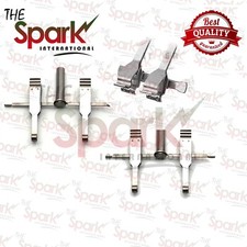 Two Pair Large Microspike Approximator And  One Pair Medium Vessel Clamps picture