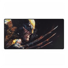 Wolverine Berserker Rage Claws Extended Mouse Pad Desk Mats Marvel Comics picture