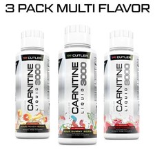 Nutrition 3pcs-Cutler Liquid Carnitine 3000mg Energy and Metabolism picture