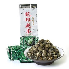 250g Supreme Jasmine Dragon Pearl Loose Leaf Chinese Green Tea Hand Roll Ball picture