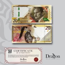 Peru 20 Soles P 197 New 2022 ( 2019 ) Banknote UNC USA SELLER 🐉 picture