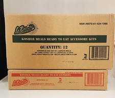 USGI KOSHER RELIGIOUS MEALS READY TO EAT MRE CASE 2026 INSP DATE picture