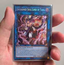 Konami Unchained Soul Lord of Yama MP24-EN101 Prismatic Secret Rare Foil 1st picture