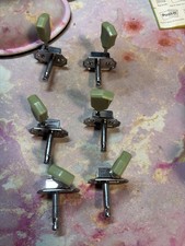 2001 Gibson Deluxe Tulip Vintage Style Tuning Pegs Set 3+3 CLEAN picture