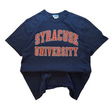 VTG Champion Syracuse Navy T-Shirt Men’s Size M picture