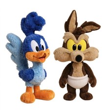 Anime Baby Looney Tunes Plush Toys Wile E Coyote Road Runner Stuffed Doll Gift picture