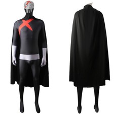 Red X Jumpsuit Teen Titans Bodysuit Cloak Cosplay Costume Halloween Adult/Kids picture