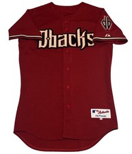 Vintage Majestic Arizona Diamondbacks Authentic Pro Cut Jersey Size 44 picture