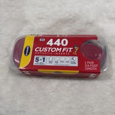 Dr Scholl's 440 Custom Fit Orthotic Inserts Total Lower Body Pain Relief 3/4 picture
