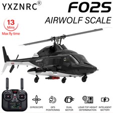 YUXIANG F02S Airwolf 9CH 2.4G GPS 3D Optical Flow Positioning RC RTF Helicopters picture