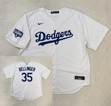 Nike Los Angeles Dodgers Cody Bellinger Jersey Mens 2XL White MLB 2020 35 picture