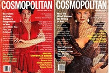 2 Cosmopolitan Magazines December 1982 & June 1983 Both With Gia Carangi RARE picture