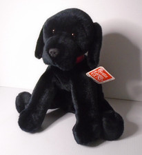 GUND Boomer Black Lab Dog Plush 13012 Retired Red Collar With Tag picture