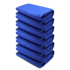 72x80 6PCs Thick Furniture Moving Packing Blanket For Shipping Furniture Pads picture