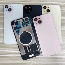 Back Glass replacement Big hole For iPhone 11 12 13 14 15 16 XR X Rear Cover Lot picture