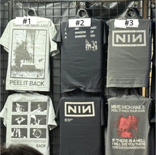 Nine Inch Nails NIN Peel It Back Tour 2026 Reprint T shirt picture