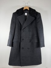 Vintage 60's USSR Wool Men Overcoat (Size: Picture) Heavy picture