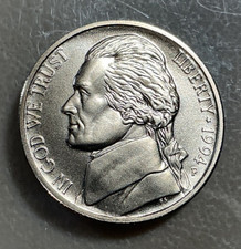 Rare 1994P Jefferson Nickel PRF Matte Finish Gem BU See Pics only 167,703 Minted picture