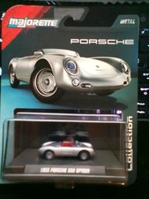 2025 Majorette 1955 Porsche 550 Spyder Metallic Silver  picture