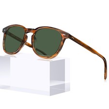 CARFIA Cool Acetate Polarized Square Mens Sunglasses Keyhole Male Shades picture