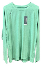 NWT RHONE REIGN LONG SLEEVE TEE XL - GREEN picture