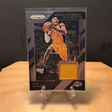 Panini 2018-19 Prizm Sensational Swatches Kobe Bryant Lakers #19 MEM picture