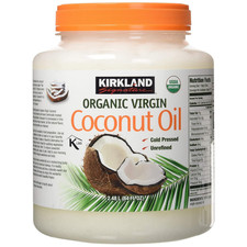 Kirkland Signature Organic Virgin Coconut Oil 84 fl oz Non-GMO picture