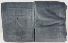 New West Elm Cotton Velvet Drapes 48