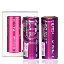 2-Pack Efest Batteries 26650 3500mAh | Rechargeable 3.7V * MPD 64A * CDR 32A picture