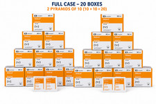 Webcol 5110 Large Alcohol Prep Pads 70% IPA 4000 Count FULL CASE 20 Boxes picture