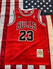 Michael Jordan Chicago Bulls 1984-85 🔥🔥🔥1997 Finals Jersey Large🔥🔥🔥 GOAT picture