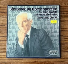 Bela Bartok 6 String Quartets 3LP Stereo Box DG 2740 235 EX/VG+ picture