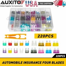 220Pcs Car Blade Fuse Kit Assortment Blade Set For Car Truck SUV ATV Motocycle picture