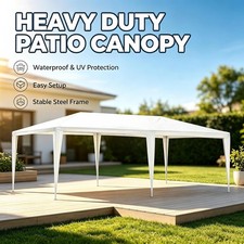 10'x20' Pop Up Canopy Tent Sun Shelter Waterproof Party Wedding Outdoor Gazebo picture