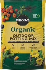 Miracle-Gro Organic Outdoor Potting Mix - Plant Soil for Outdoor Container picture