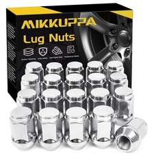 M12x1.5 Lug Nuts, Stainless Steel Replacement for Jeep Ford Chevy Honda Wheel picture