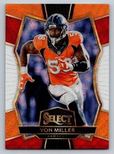 Von Miller 2016 Panini Select Premier Tri Color Prizm #190 Denver Broncos picture