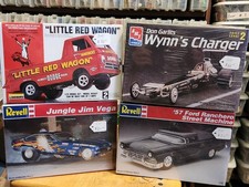 Model Kits 1/43-1/24-1/25-1/16 Revell Monogram ERTL AMT Lindberg Testors picture