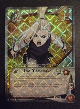 Naruto Ccg Ino Yamanaka US102 Diamond Foil 1st Edition LP Bandai Vintage picture