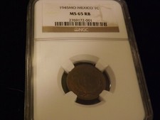 1945      Mo Mexico    1 C             NGC MS 65 RB picture