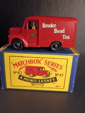 Matchbox #47A 1 Ton Trojan Van KT BPW Extremley Rare 1958 VNM Solid Orig B2 Box picture