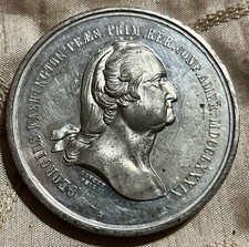 Antique 1876 George Washington Medal Fairmount Park Philadelphia picture