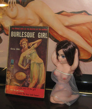 Vintage 1958 Burlesque Girl Orrie Hitt Beacon Book 35 Cent Pulp Paperback picture