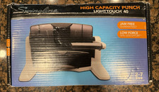 Swingline LightTouch 40 High Capacity Punch, 40-Sheet, 2-7 Hole Adjustment picture