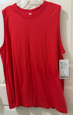 NWT Lululemon All Yours Tank Red Size 10 womens *graphic picture