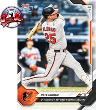 Pete Alonso 2026 MLB TOPPS NOW 735  Presale picture